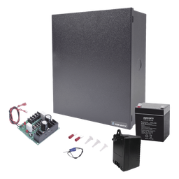 Fuente de 12 Vcc/1A para Control de Acceso con Batería Incluida. 