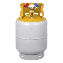 Cilindro/Tanque portátil 30 Libras / para contenido de refrigerante /  Aires Acondicionados / Refrigeración / Climatización Automotriz.        