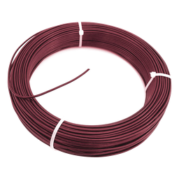Cable Fotovoltaico Rojo / 6 mmｲ (10AWG) / Material COBRE / 2000V / Rollo de 25 m