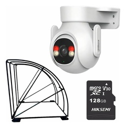 Kit Cronos Cámara Dahua IP PT P3B-PV WIFI 3MP Audio WiFi + Estructura Metálica + Microsd 128gb - Kit CCTV P3B-PV-PROTEC-128 Cámara Con Audio Bidireccional + Detección de humanos y vehículos por AI