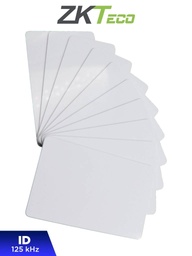 Kit 10 Tarjetas ID ZK Idcard02 Ultradelgadas Sin Folio +B+