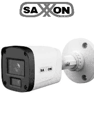 SAXXON SUA-HAC-B20P-0280B- Cámara Tipo Bala de 2 Megapíxeles & 1080P/ Lente de 2.8 mm Con Apertura de Hasta 100°/ Iluminación IR Inteligente de Hasta 20m/ Para Exterior IP67/Material Plástico de Alta Duración/Funcionamiento en Modos CVI & AHD & TVI