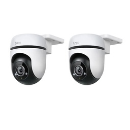 Kit Videovigilancia Cronos 2 Cámaras TAPO C500 rotación 360° Audio bidireccional Visión nocturna Alarma personalizable Detección de personas Modo Privado + Accesorios- Kit CCTV TAPO-C500-256