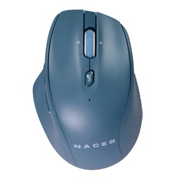 NACEB MOUSE INAL DUAL MODE 2.4G+BT AZUL NA-0139A