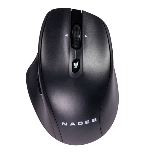NACEB MOUSE INAL DUAL MODE 2.4G+BT NEGRO NA-0139N