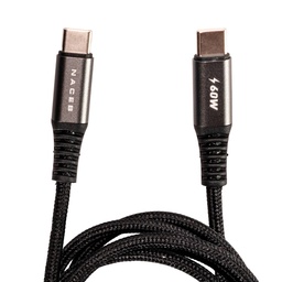 NACEB CABLE TIPO-C A TIPO-C 60W 1M NA-0140