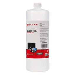 NACEB LIMPIADOR ALCOHOL ISOPROPILICO 1 LITRO NA-0814