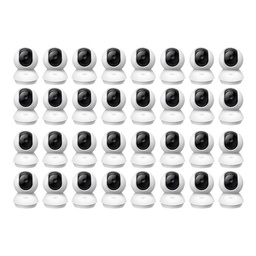 Kit Videovigilancia Cronos 32 cámaras TAPO C200C giro 360° audio bidireccional detección de movimiento control por voz visión nocturna modo privacidad + MicroSD 64GB + Accesorios - kit CCTV