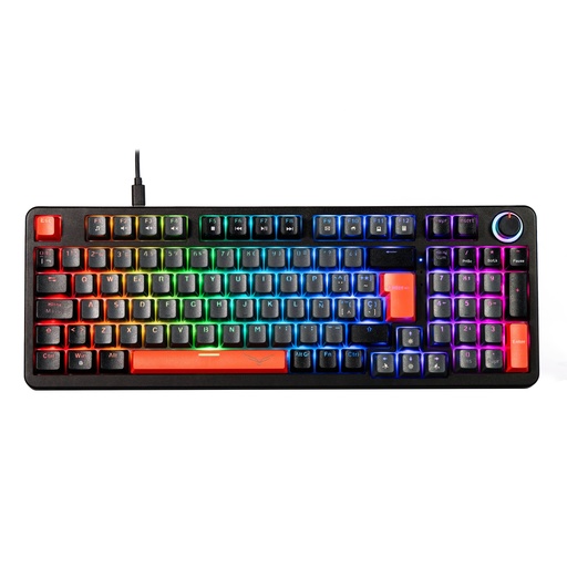 NACEB TECLADO MECANICO GAMER SWITCH BROWN RGB RED PHYTON NA-0972G