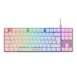 NACEB TECLADO MECANICO GAMER TKL LOW PROFILE RGB 87 TECLAS NA-0971