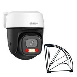 Kit Cronos Cámara Dahua IP DH-P3I-PV 3MP WiFi Exterior + Estuctura Metalica Visión Nocturna a Color 30m Detección Humana y Vehicular Audio Bidireccional Alarma Luz y Sonido IP66 – CCTV
