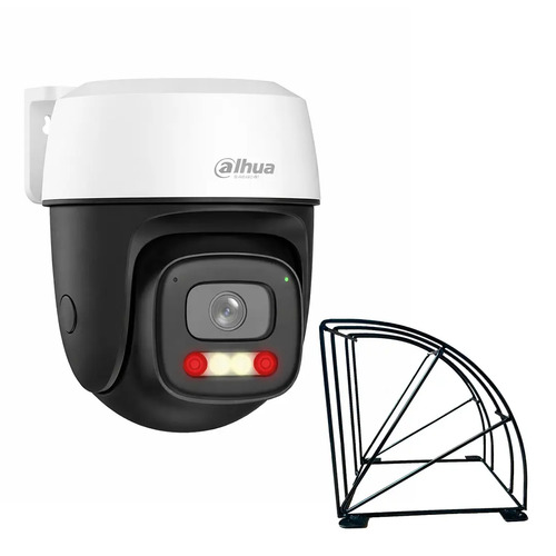 Kit Cronos Cámara Dahua IP DH-P5I-PV 5MP WiFi Exterior + Estuctura Metalica Visión Nocturna a Color 30m Detección Humana y Vehicular Audio Bidireccional Alarma Luz y Sonido IP66 – CCTV