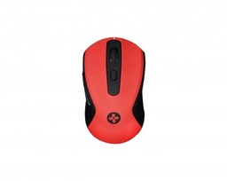 MOUSE INALAMBRICO ROJO NA-0116R