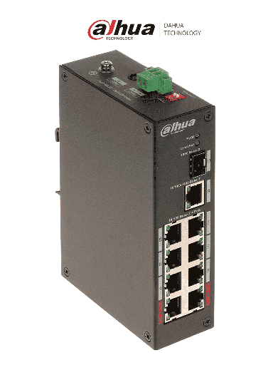 Switch Poe 8 Puertos Dahua Pfs31108et96 / Switching 7.6g
