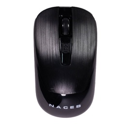 NACEB MOUSE INALAMBRICO 2.4G NEGRO NA-0137N 