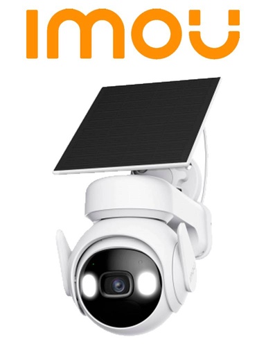 IMOU CELL PT 4G CON PANEL ( KIT/IPC-K9EN-3T0TE-AM/FSP12-TYPEC) - Cámara Cell PT 4g de 3MP con panel solar, lente de 3.6mm y 88° de apertura, audio bidireccional y sensor PIR integrado para seguridad avanzada