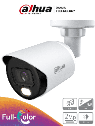 Camara Bullet Hdcvi Full Color 1080p Dahua Hdw1239tl-a-led