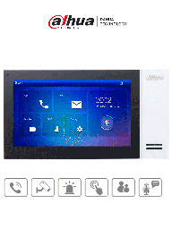 Monitor Ip Touch Dahua Vth2421fwp / 7  Poe Estantar