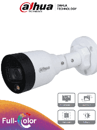 Cámara Ip Bullet Full Color 2mp Dahua Ipc-hfw1239s1-led-s4
