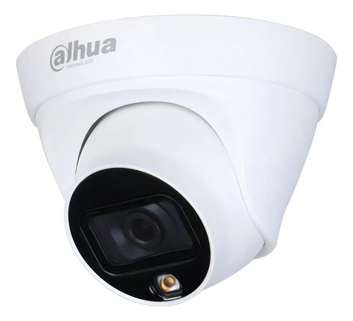 DH-IPC-HDW1239T1-LED-S5 DAHUA IPC-HDW1239T1-A-LED-S5 - Camara IP Domo Full Color 2 Megapixeles/ Lente de 2.8mm/ 110 Grados de Apertura/ Microfono Integrado/ Luz Blanca de 15 Mts/ H.265/ IP67/ PoE/ DWDR/