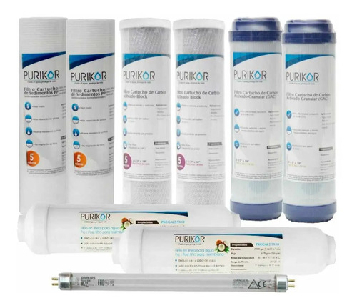 Kit De Mantenimiento 12 Meses PURIKOR Multiples Modelos