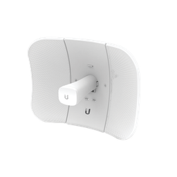 UBIQUITI LITEBEAM AC LBE-5AC-GEN2 - Radio con antena integrada Airmax AC GEN2 5.8GHz diseñada para uso en exteriores con una antena de 23 dBi y una potencia de transmisión de 25 dBm, ofrece un rendimiento de hasta 450 Mbp