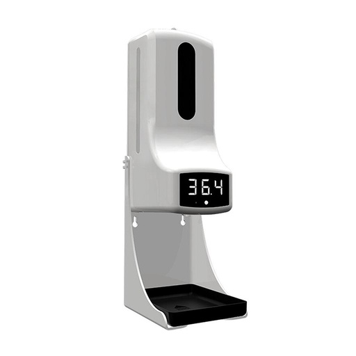 Dispensador Automatico de Temperatura y Gel con Soporte