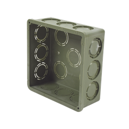 Caja cuadrada Amanco-Wavin ATUP34CA 3/4" PVC Conduit pesado