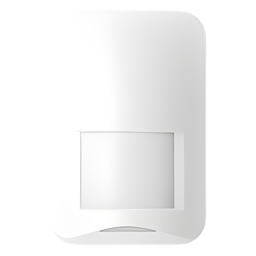 Detector PIR Hikvision DS-PD201P10-WB 10m 90° interior
