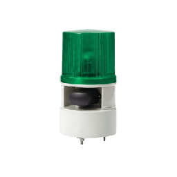 Baliza con sirena QLIGHT S125DML-WS-012024-G verde 105 dB