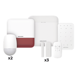 Kit de alarma Hikvision DS-PWA48-FULL-K(R) inalámbrico
