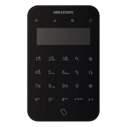 Teclado alarma Hikvision DS-PK1-LT-WB AX PRO LCD inalámbrico