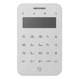Teclado inalámbrico Hikvision DS-PK1-LT-WB LCD táctil