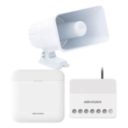 Kit de alarma Hikvision AXPRO-KIT-SIRENA-C sirena 30W