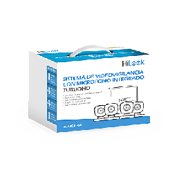 Kit videovigilancia HiLook HL-1080-PS4 1080p 4 canales
