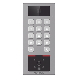 Teclado acceso Hikvision DS-K1T502DBWX-CQR-E1 QR PoE IP65