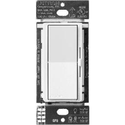 Atenuador de pared Lutron Caséta DIVA DVRF6LWH 150W LED
