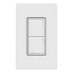 Botonera Lutron RRSTW2BSW 2 escenas RadioRA 3