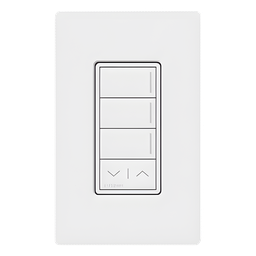 Botonera Lutron RadioRA 3 RRSTHN3RLSW 3 escenas subir/bajar