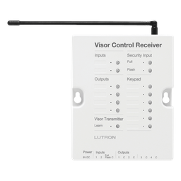 Receptor de control Lutron RadioRA2 RRDVCRXWH 4 relés