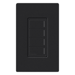 Botonera Lutron RRSTW4BMN Sunnata 4 escenas RF