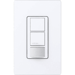 Apagador doble sensor presencia Lutron MSOPS6D-DV-WH