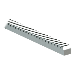 Cremallera Comunello 1140-0518-001 módulo 6 acero 3000 kgf