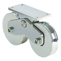 Rueda doble Comunello 1151-5621-001 12 cm 1200 kg