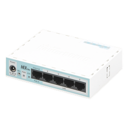 Router MikroTik RB750r2 hEX lite 5 Fast Ethernet