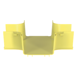 Accesorio 4 vías horizontal Panduit FRFWC6X4LYL canaleta 6x4