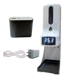 Dispensador Termómetro K9-PRO, PowerBank y Letrero