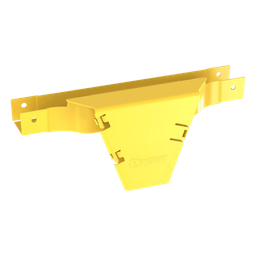 Accesorio en T Panduit FVTHD2X2LYL bajada vertical 90° 2x2