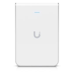 Access Point UniFi Ubiquiti U6-IW WiFi 6 en pared