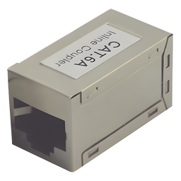 Acoplador RJ45 LinkedPro LP-KJ-6A-47 STP Cat6A blindado